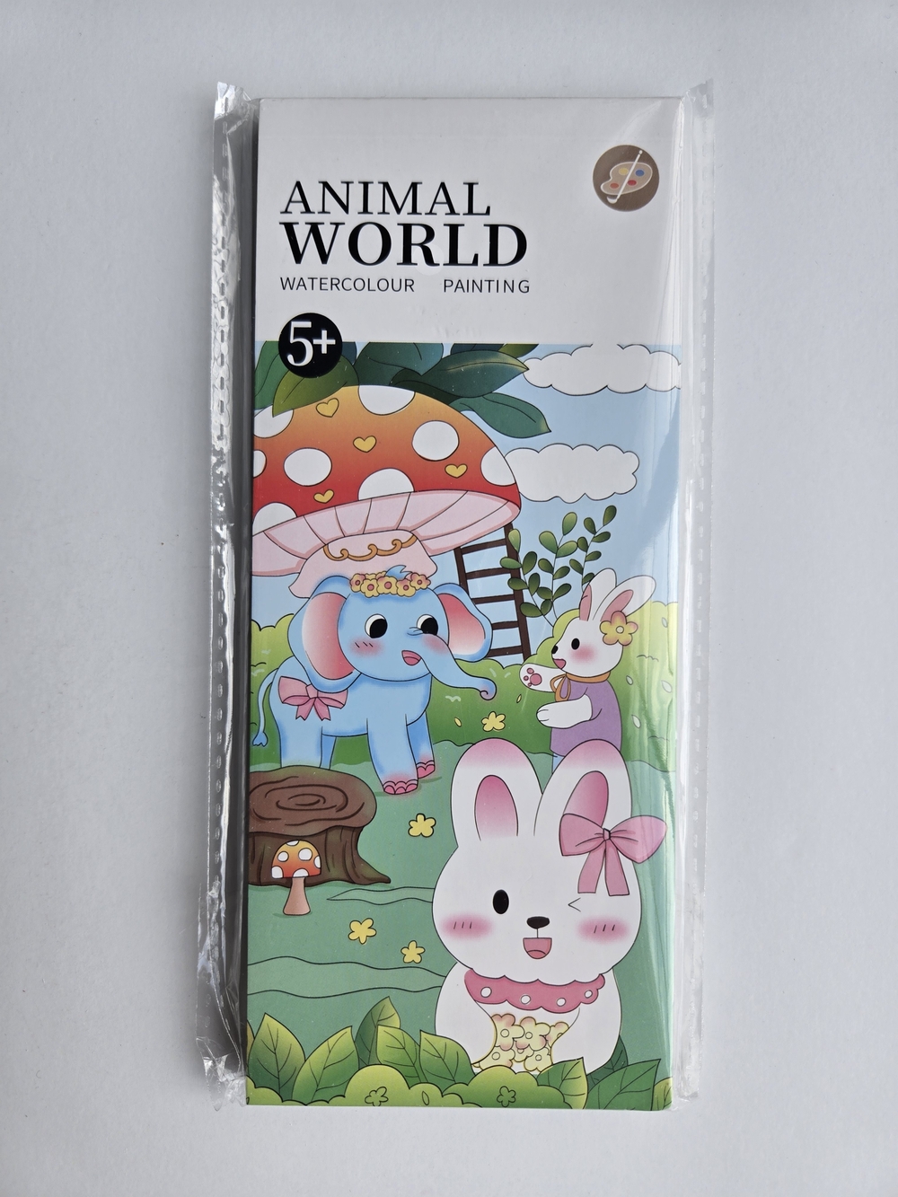 🌺 NEW Pocket Watercolor Painting Book - Animal World - Travel Art Kit 🎨 - Picture 3 of 6